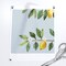 Lemon Botanical Soft Blue Vine Garden Citrus Orchard Custom Printed Fabric by Spoonflower Various Fabrics by the Yard or Fat Quarter